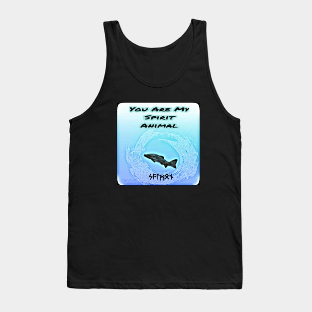 Salmon Totem Tank Top by Share_1